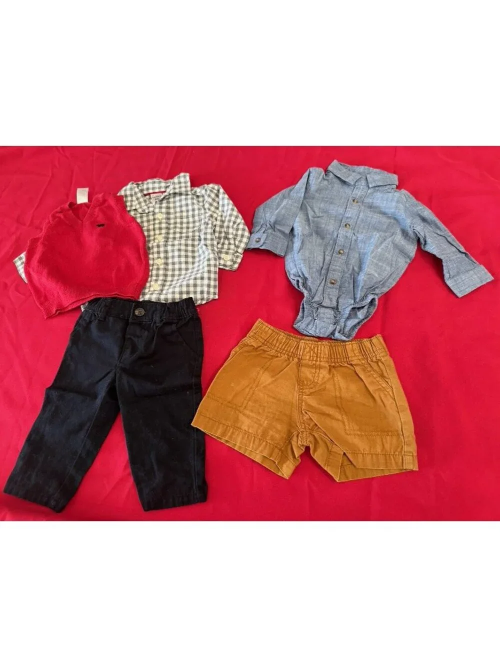 Boy Bundle 5 Pieces Size 6-9 Months